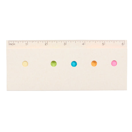 Recycled Milk Carton Sticky Notes & Ruler Pad