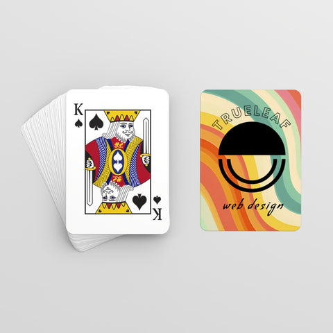 Playing Cards – Custom Back & Stock Faces