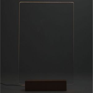 Note Brite Light-Up Acrylic Dry Erase Board