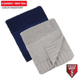 Crochet Knit Blanket, 50x60, Blank Only