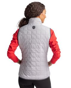 Cutter & Buck Rainier PrimaLoft? Womens Eco Insulated Full Zip Puffer Vest