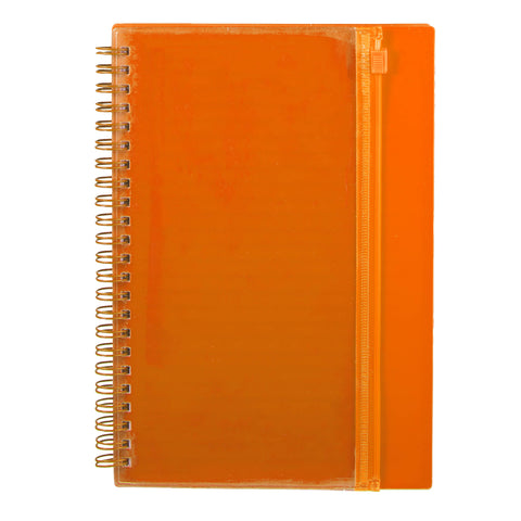 5.5'' x 8.5'' Spiral Notebook with Clear Pocket