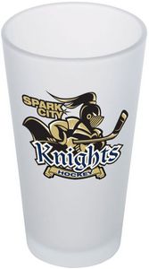 Full Colour Frosted Mixing Glass 16 oz