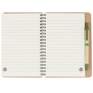 5'' x 7'' FSC® Mix Eco-Friendly Spiral Notebook with Pen
