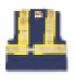 Navy Blue Fire Retardant Ultrasoft Traffic Safety Vest