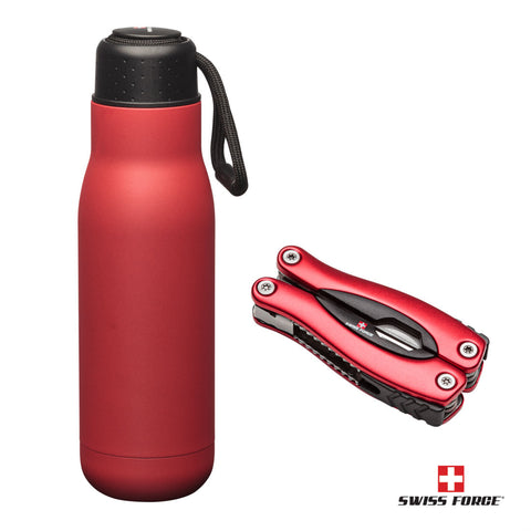 Swiss Force® Bonam Bottle & Multi-Tool Gift Set