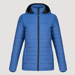 Yukon Ladies Puffy Jacket w/Detachable Hood