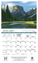 HotLine Products Catholic Reflections Appointment Calendar - Stapled open image