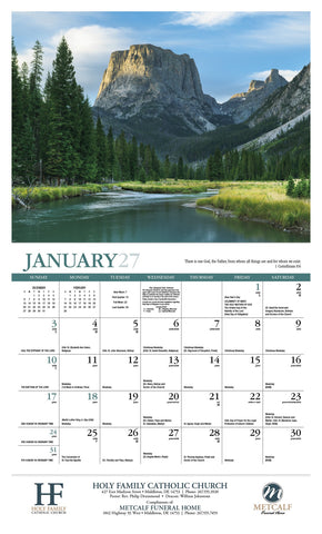 HotLine® Products Catholic Reflections Appointment Calendar - Stapled