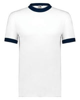 White/ Navy Blank