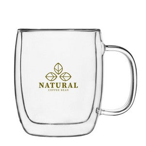 Barista Collection, 8.8oz double wall clear Borosilicate Glass Cappuccino mug