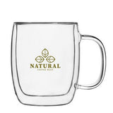 Barista Collection, 8.8oz double wall clear Borosilicate Glass Cappuccino mug