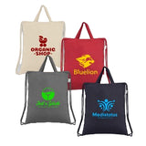 000626 Palma - Recycled 5 oz. Cotton Drawstring Bag