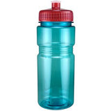 Aqua Blue/Red Lid Blank