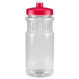 Translucent Clear/Translucent Red Lid  Blank