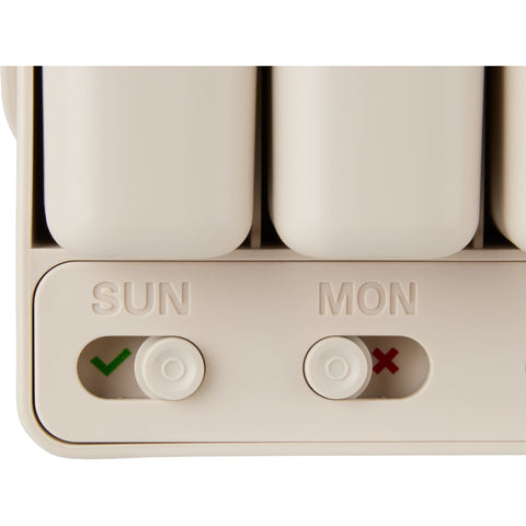 Wellable™ Daily Pill and Supplement Organizer
