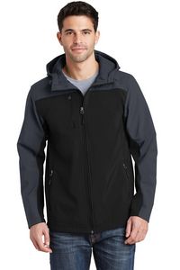 Port Authority® Men's Hooded Core Soft Shell Jacket