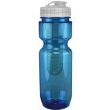 Blue/Translucent Clear Lid