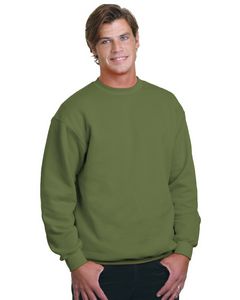 BAYSIDE Adult USA Made Heavyweight Crewneck Sweatshirt