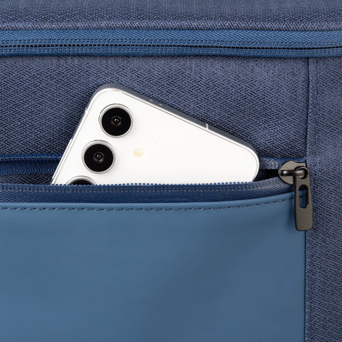 City Pack 600D RPET Zippered Cooler Bag - 2.6 gal