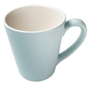 Dezine Colour Series 16oz 2tone pastel blue/white mug (no gift box)