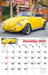 Galleria Wall Calendar 2026 Classic Cars