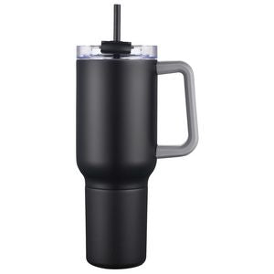 Novo Combo 20 oz Vacuum Insulated Stainless Steel Mug and Screw-On 12 oz Can Cooler