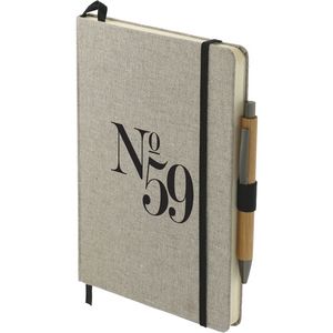 5.5'' x 8.5'' Recycled Cotton Bound Journal Set