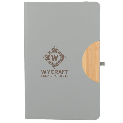 5.5'' x 8.5'' Kaya Recycled PU and Bamboo Journal