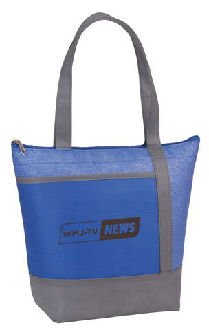 Chrome 9-Can Non-Woven Insulated Cooler Lunch Bag