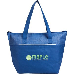 Mist Recycled 9-Can Non-Woven Tote Cooler