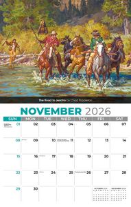 Galleria Wall Calendar 2026 Spirit of the West