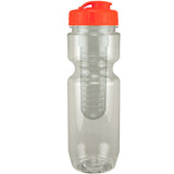 Clear/Translucent Orange Lid