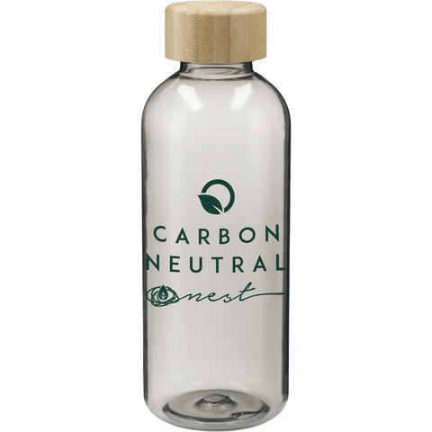Sona 22oz rPET Reusable Bottle w/ FSC® 100% Bamboo Lid