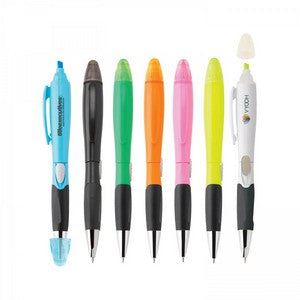 Blossom Ballpoint Pen/Highlighter