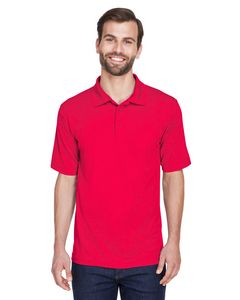 ULTRACLUB Men's Cool & Dry Mesh Piqué Polo
