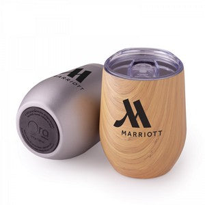 Small Talk Natural 300 Ml / 10 Oz Stainless Steel Stemless Cup