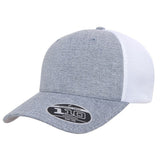 MELANGE SILVER/WHITE