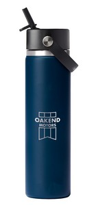 Hydro Flaskr Wide Mouth 24oz Bottle with Flex Straw Cap
