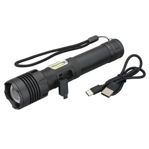 Rechargeable 15 W P50/COB Flashlight