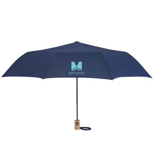 42'' Recycled Folding Auto Open Umbrella