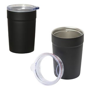 Chill Zone 360 Ml. (12 Fl. Oz.) 2-In-1 Stainless Steel Can Insulator/Tumbler