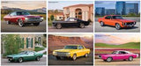 Muscle Cars Spiral Wall Calendar