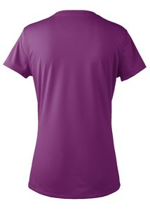 Zorrel® Ladies' Brazil Syntrel™ Short Sleeve Popcorn Knit Tee Shirt