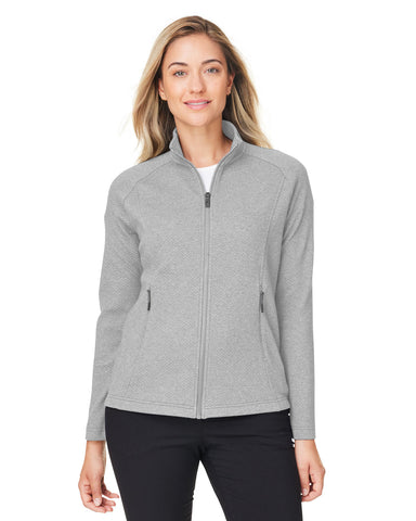 North End® Women's Spirit Textured Full-Zip