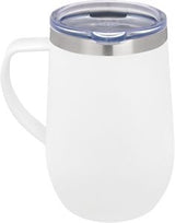 White/Silver/Clear Blank Back View