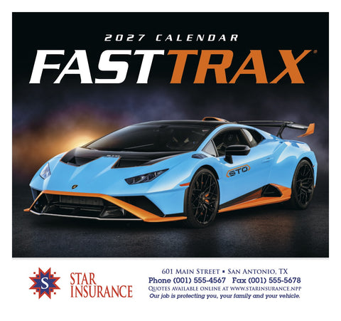 HotLine® Products Fast Trax® Appointment Calendar - Stapled