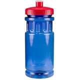 Translucent Blue/Red Lid