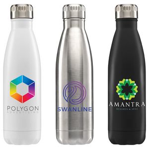 Ibiza - 16 oz. Double-Wall Stainless Bottle - ColorJet