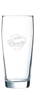~ Bilboa 16oz tumbler clear glass - Bulk Packaging/Pallet